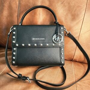 Michael Kors Dillon Studded Messenger Bag